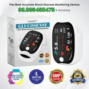 Yunpso™ GlucoSense Laser Blood Glucose Monitoring Device