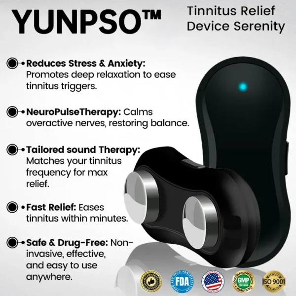 YUNPSO™ Tinnitus Relief Device Serenity