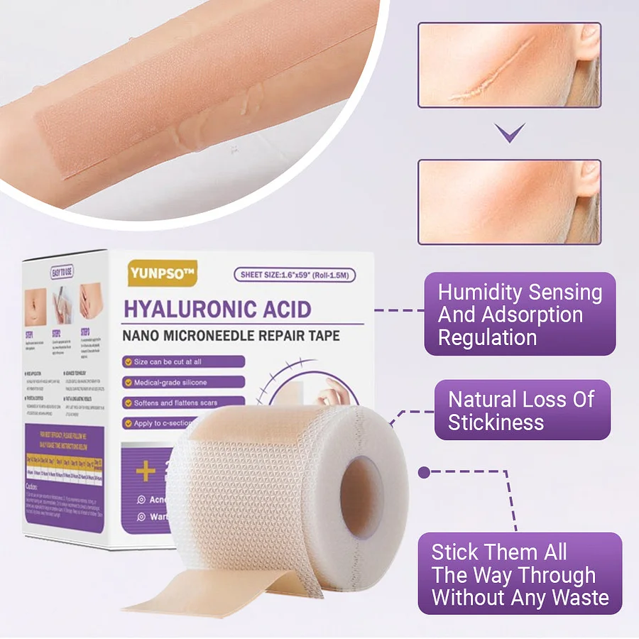 YUNPSO™ Hyaluronic Acid Nano Microneedle Repair Tape - Image 6