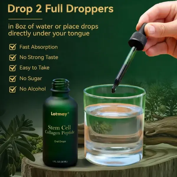 𝐋𝐨𝐭𝐦𝐚𝐲® Stem Cell Collagen Peptide Oral Drops