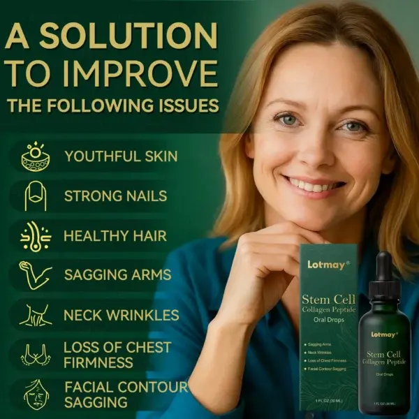 𝐋𝐨𝐭𝐦𝐚𝐲® Stem Cell Collagen Peptide Oral Drops