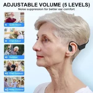 Bone Conduction Smart Hearing Aids Amplifier