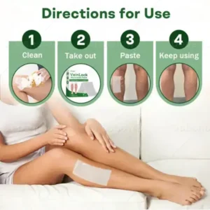 Croaie® VeinLock Microneedle Patch