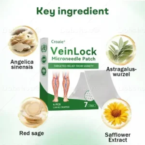 Croaie® VeinLock Microneedle Patch