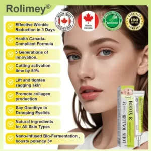 Rolimey® Botox & Vita-A Retinol Shot Wrinkle-Lift Tightening Cream