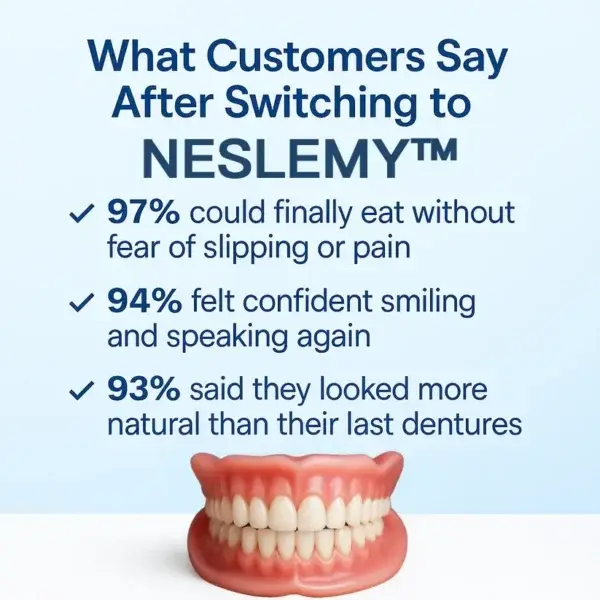 NESLEMY™ Custom-Fit Functional Dentures – Perfectly Fitted in Minutes at Home