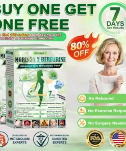 Genayu®️ MORINGA+BERBERINE Advenaced Nano Microneedle Patch