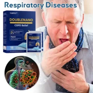 YUNPSO™ DoubleNano COPD Relief Patch ( Cough, wheezing, shortness of breath, sputum, stuffy nose, bronchitis, bronchitis, allergy symptoms, lung discomfort)