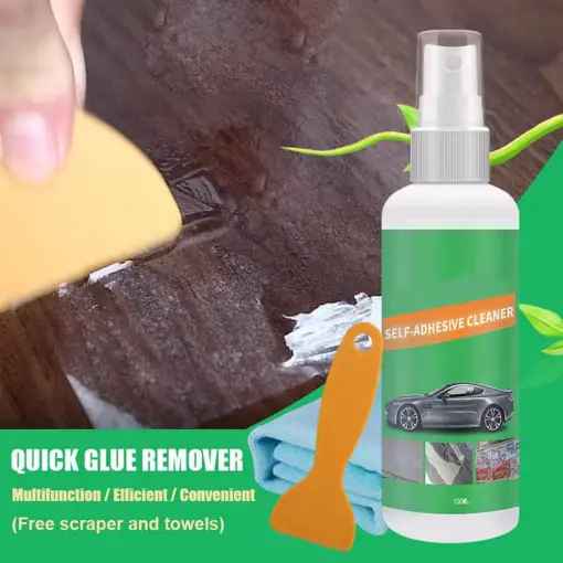 YUNPSO™ Quick Adhesive Remover – Multi-Surface Safe, No Residue & Fast Acting