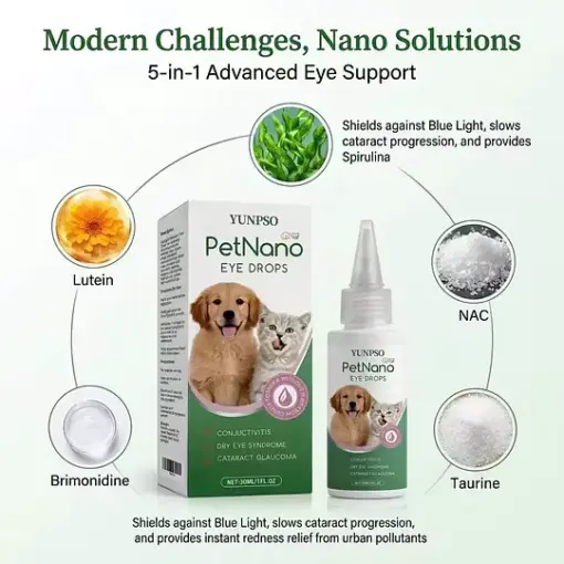 YUNPSO™ Natural Pet Eye Drops