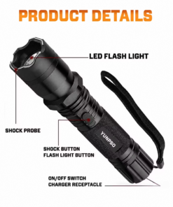 Alternative view of YUNPSO™ VoltGuard X95 2in1 Stun Flashlight