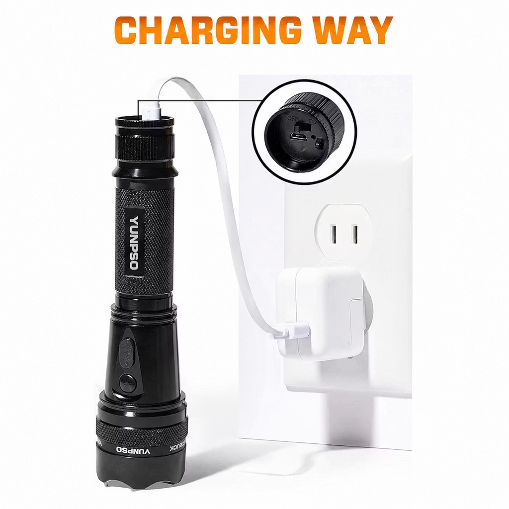 YUNPSO™ VoltGuard X95 2in1 Stun Flashlight - Image 3